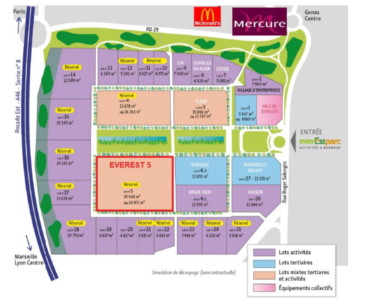 Bureau Genas 434m² Vente bureau Genas Rhône OVBUR2200969 12